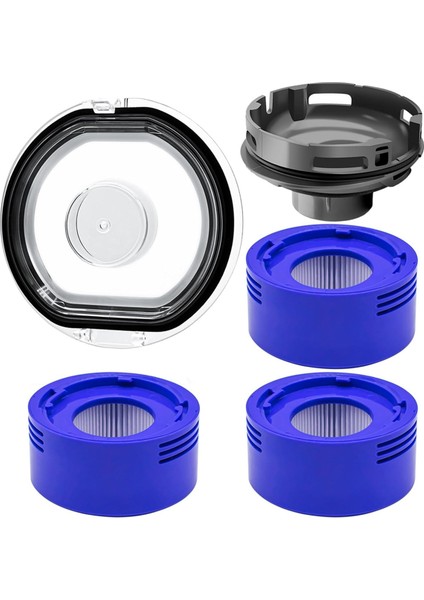 Dyson Için Toz Haznesi Kapağı ve Filtre Değişimi ve Motor Arka Kapağı (Yurt Dışından)
