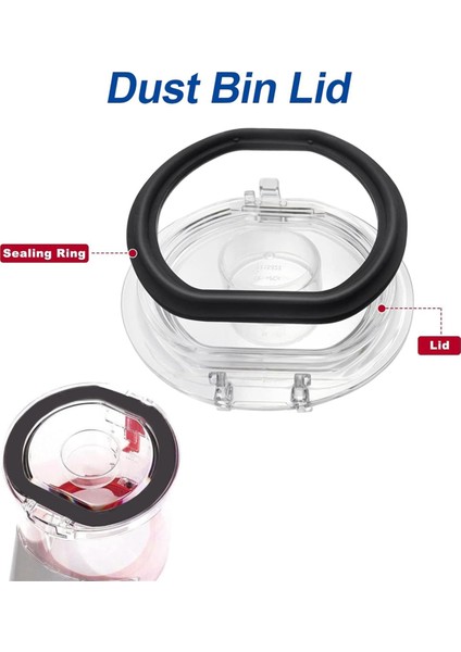 Dyson Için Toz Haznesi Kapağı ve Filtre Değişimi ve Motor Arka Kapağı (Yurt Dışından)