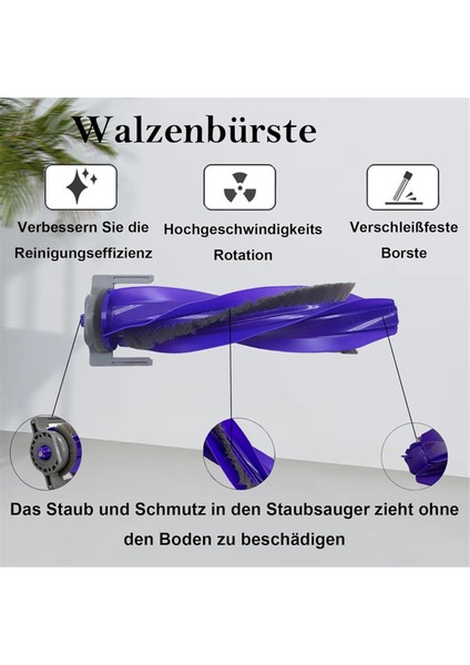 Narwal Freo x Plus Robot Süpürge Ana Yan Fırça Hepa Filtre Torbaları Paspas Bezi Yedek Parçalar Aksesuarlar (Yurt Dışından) modelleri