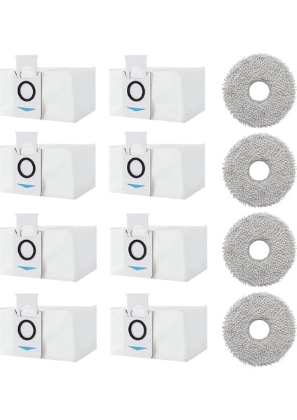 Ecovacs Deebot X2 / X2 Omni / X2 Pro / DEX86 Için Mop Toz Torbası (Yurt Dışından)