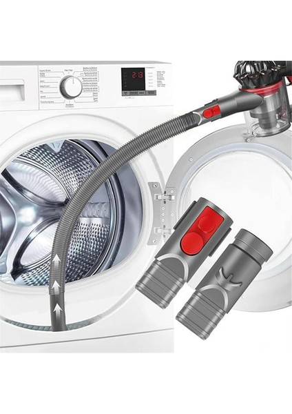 Dyson V6 V7 V8 V10 V11 V12 V15 Vakum Hortumu Ataşmanı Kurutma Makinesi Vakum Lint Temizleyici Için Kurutma Makinesi Havalandırma Temizleme Kiti (Yurt Dışından)