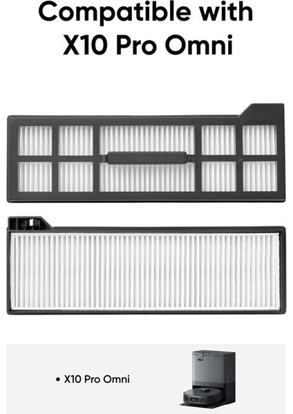Eufy X10 Pro Omni Robot Süpürge Parçaları Için 4 Paket Yedek Vakum Filtresi (Yurt Dışından) fırsatları