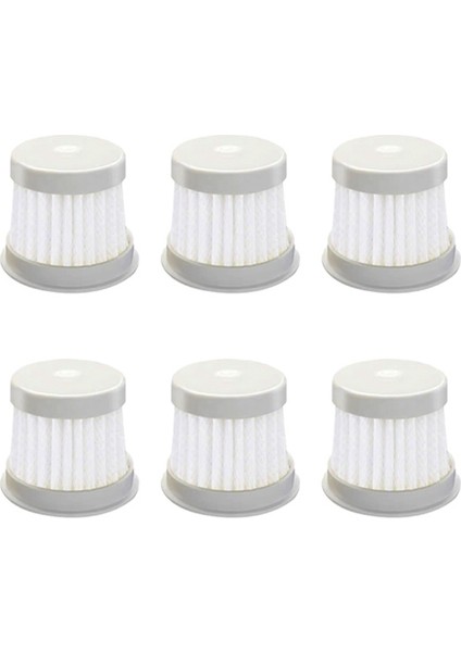 Haier ZC401F Akar Temizleme Aleti Elektrikli Süpürge Parçaları Aksesuarları Için 6 Adet Hepa Filtre (Yurt Dışından)