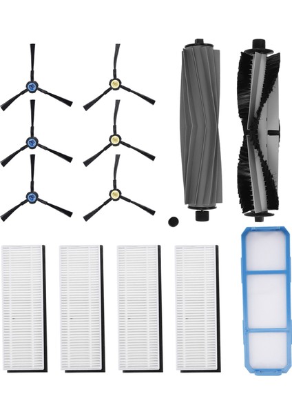 Silvercrest Ssr1 Ssra1 Için Ana Yan Fırça Hepa Filtresi Ilife A9S A7 V8 V8S X750 X800 X785 V80 Robot Süpürge Parçaları (Yurt Dışından)