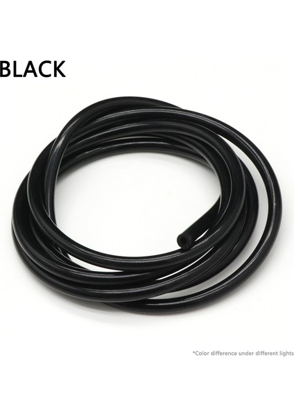 Siyah Stil Iç Çap 0,5 mm Dış Çap 1 mm 1 Metre Gıda Kalitesi Silikon Boru Esnek Kauçuk Hortum, Yumuşak Içecek Borusu Su Bağlantısı (Yurt Dışından) fiyatları