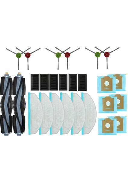 Yedek Aksesuarlar Için Yeedi Küp/yeedi cc Robotlu Süpürge Ana Yan Fırça Hepa Filtre Paspas Bezi Toz Torbası (Yurt Dışından)