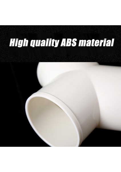 Y Parça Havalandırma Borusu Için 3 Yollu Duct Bağlantısı Bölücü - Abs (Yurt Dışından)