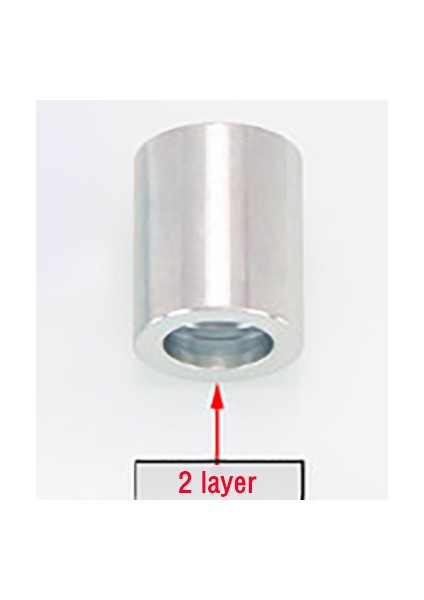 2 Katmanlı Stil Boru 8mm'den DN10'A Imparatorluk 45 # Çelik Bsp Konik Hortum Ucu Yüksek Basınçlı Yağ Boru Bağlayıcıları Dikenli (Yurt Dışından)