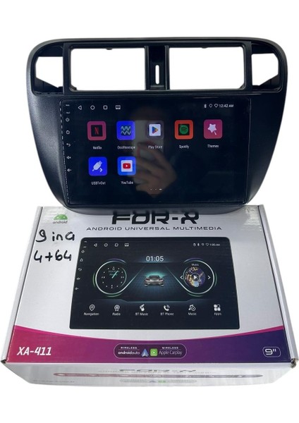 Honda Civic Ies 1997-2001 Forx 4-64 Profesyonel Oem Multimedia