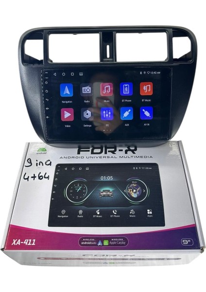 Honda Civic Ies 1997-2001 Forx 4-64 Profesyonel Oem Multimedia