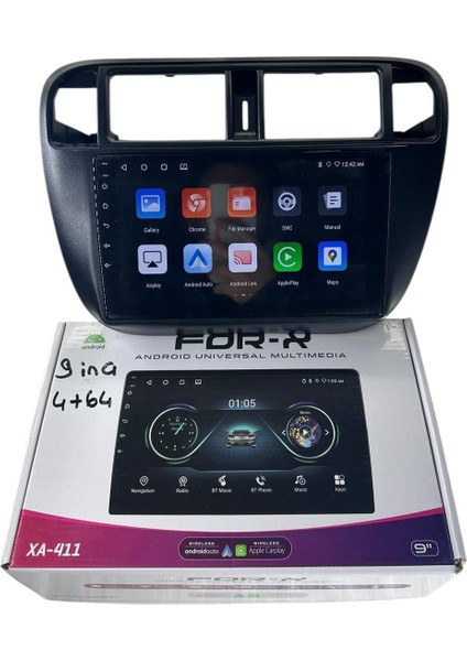 Honda Civic Ies 1997-2001 Forx 4-64 Profesyonel Oem Multimedia