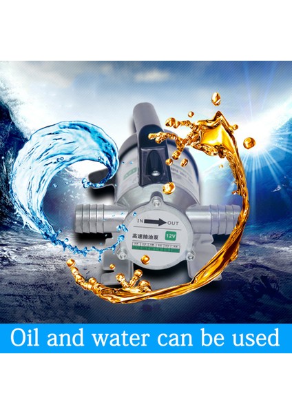 220V Bıçak Yok 50L/DK 12V 24V 220V Elektrikli Otomatik Yakıt Transfer Pompası Yağ Kerosen Su Küçük Otomatik Dolum Dizel Pompası 12 V (Yurt Dışından)