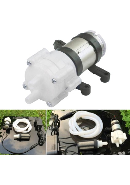 12V 365 85X40X35MM Dc Gıda Sınıfı 385 Diyafram Pompası Kendinden Emişli Mikro Pompa Dc Su Pompası Çay Için (Yurt Dışından)
