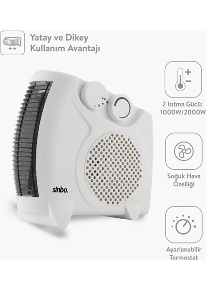 - Soğuk ve Yatay - Dikey Kullanıma Uygun SFH-6940 indirimleri
