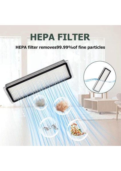 Dreame L10S Ultra Robot Süpürge Ana Yan Fırça Hepa Filtre Paspas Bezi Yedek Aksesuarları (Yurt Dışından) fırsatları