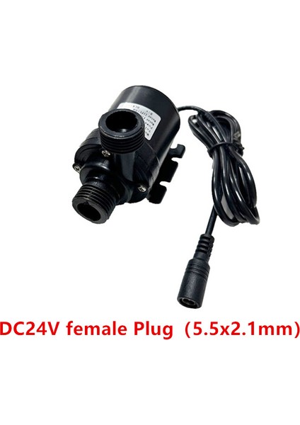 Dc 24V Dişi Fiş Süper Sessiz Dc Fırçasız Pompa Lh Hızlı Bağlantılı Akvaryum Dolaşım Pompası Su Geçirmez Güneş Enerjili Daldırma Pompa (Yurt Dışından)