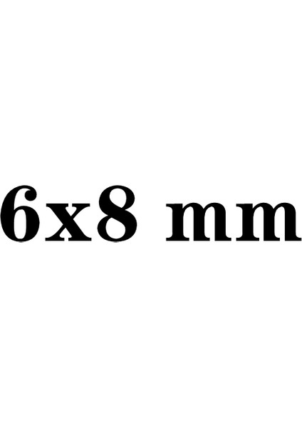 6X8MM Tarzı 1 Metre 1m Gıda Sınıfı Şeffaf Şeffaf Silikon Kauçuk Hortum Dış Çap Esnek Silikon Boru (Yurt Dışından)