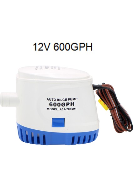 600GPH 12V Dc Otomatik Filo Pompa Gph Otomatik Dalmalı Tekne Su Pompası, Tekne Aksesuarları Marin Elektrikli Pompa (Yurt Dışından)