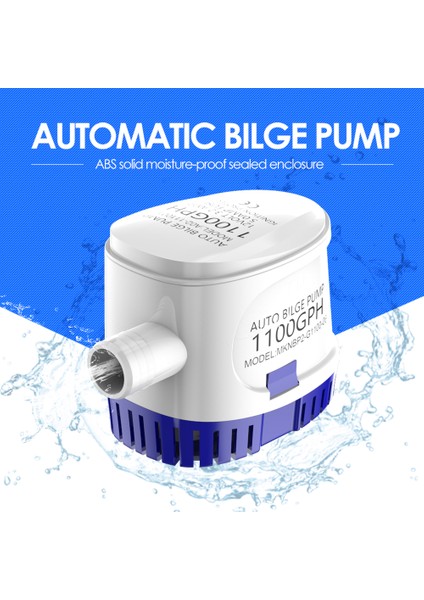 600GPH 12V Dc Otomatik Filo Pompa Gph Otomatik Dalmalı Tekne Su Pompası, Tekne Aksesuarları Marin Elektrikli Pompa (Yurt Dışından) fiyatları