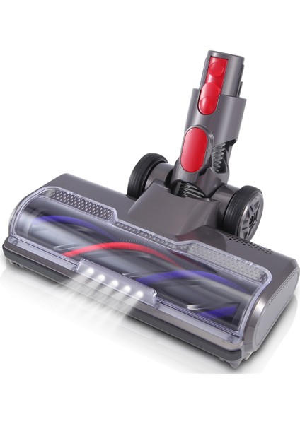 Dyson V7 V8 V10 V11 V15 Için Fırça Elektrikli Süpürge Doğrudan Tahrikli Motor Kafası ile Elektrikli Fırça Türbin Fırçası Zemin Fırçası (Yurt Dışından)