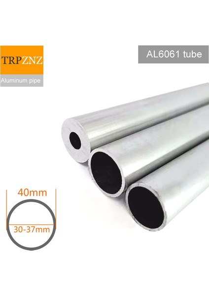 OD40 ID30 Stili 245 mm Alüminyum Yuvarlak Boru Dış Çap Iç Çap Duvar Kalınlığı Sert Düz Alüminyum Dikişsiz Ince Kalın Duvarlı (Yurt Dışından) fiyatları