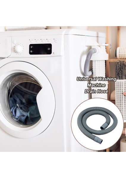 4 M Tarzı Kalın Duvarlı Sızdırmaz Drenaj Hortumu Kıvrımlı Tasarım Bulaşık Makinesi Çamaşır Makinesi Uzatma Drenaj Borusu Kanalizasyon Aksesuarları (Yurt Dışından) fırsatları