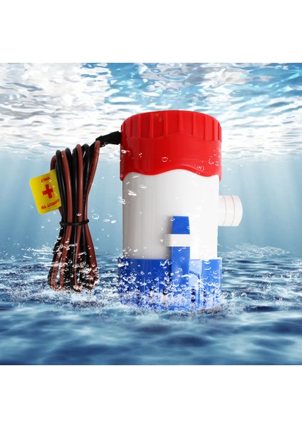 12V 750GPH Mini Tekne Dalgıç Pompası 12V 24V 1100GPH 750GPH Deniz Uçağı Motor Evler Houseboat Için Kullanılan Kano Kuralı Su Pompası (Yurt Dışından) modelleri