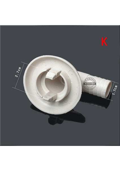 K Tarzı Lg Medıa Haıer Kelon Panasonic Gree Için Klima Dış Ünite Drenaj Hortumu Bağlantı Dirseği Contalı Fitting (Yurt Dışından)