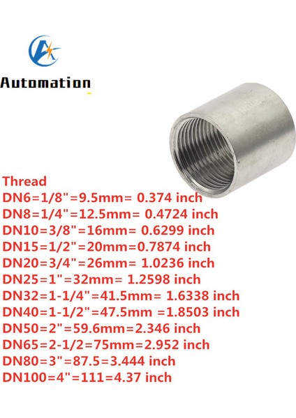 1t Erkek Dişli Tarzı DN20 304 Paslanmaz Çelik Su Boru Bağlantı Parçası Düz Dişi Dişli Boru Bağlantı Adaptörü (Yurt Dışından) indirimleri