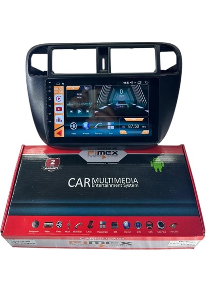 Honda Civic Ies 1997-2001 Fimex 2-64 Dspli Pro Oem Multimedia