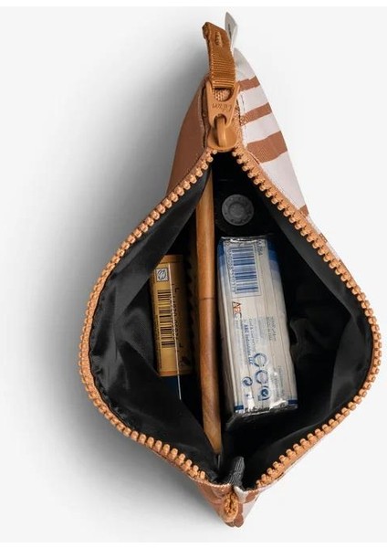 Fermuarlı Çok Amaçlı Kumaş Cüzdan - Caramel 1060759 fırsatları