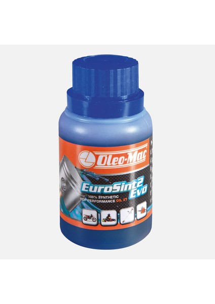 Oleomac Eurosint2 Evo Iki Zamanlı Motor Yağı 100 ml