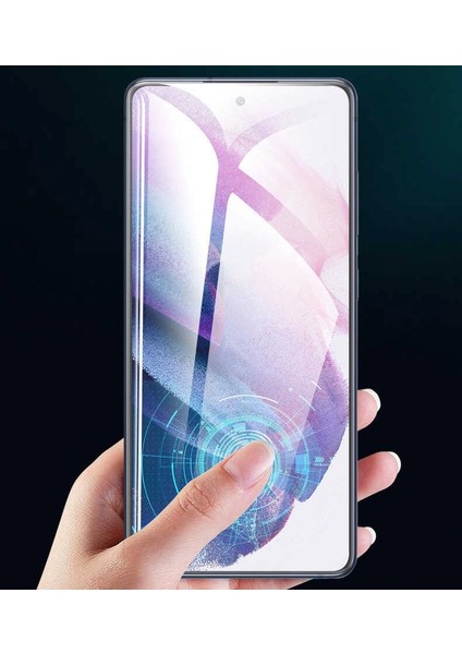 Galaxy S25 Ultra Dias Kavisli Tam Kaplayan Cam Ekran Koruyucu