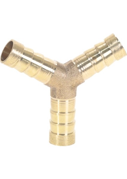 Y Tipi Stili 8mm Bakır Boru Bağlantı Pirinç Hortum Kuyruk Kuplör Adaptörü Konnektörü Gaz Su Borusu Için (Yurt Dışından)
