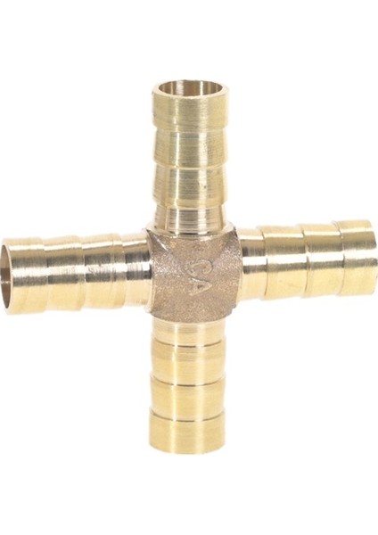 Y Tipi Stili 8mm Bakır Boru Bağlantı Pirinç Hortum Kuyruk Kuplör Adaptörü Konnektörü Gaz Su Borusu Için (Yurt Dışından)