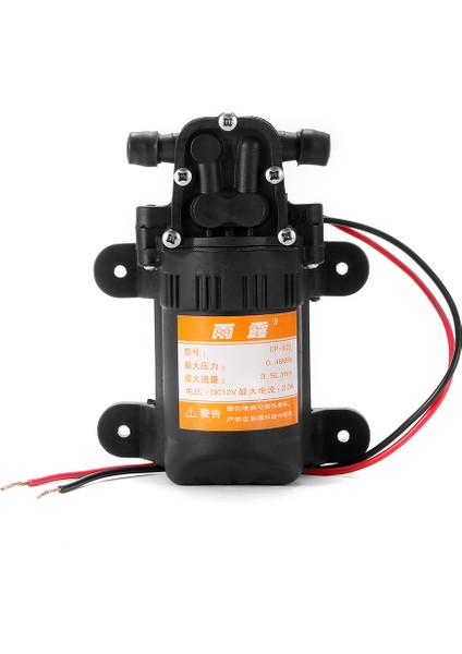 12V Sürdürülebilir Dc 12V 70PSI 3.5l/dk Tarımsal Elektrikli Su Pompası Siyah Mikro Yüksek Basınçlı Diafram Su Püskürtücü Araba Yıkama (Yurt Dışından) fiyatları