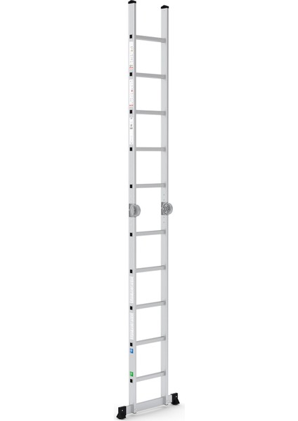 Alüminyum 2x5 Basamaklı Katlanır Merdiven