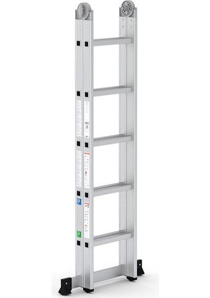 Alüminyum 2x5 Basamaklı Katlanır Merdiven