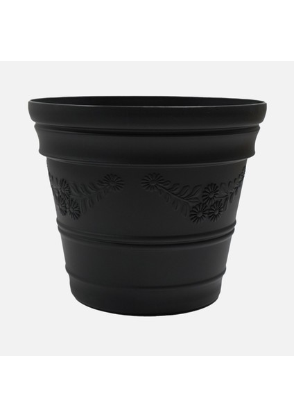 Antik Saksı Siyah 3 Lt