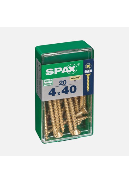 Havşa Vida Sarı 4 x 40