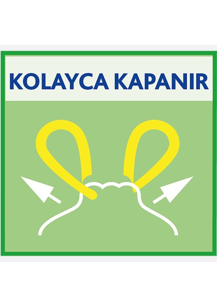 Büzgülü Çöp Torbası Küçük 15LI-20 Litre