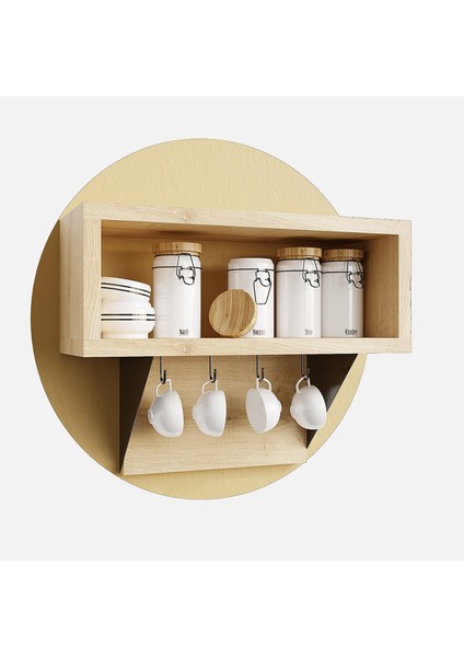 Erciyes Raf DEC112 Safir Meşe 15 x 40 x 31