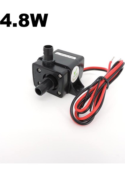 4,8W Dc 12V 3.6W 4.8W 5W 240LH Su Geçirmez Mini Su Pompası Çeşme Akvaryum Pompaları 8mm Güçsüz Fırçasız Mikro Membran Daldırma (Yurt Dışından)