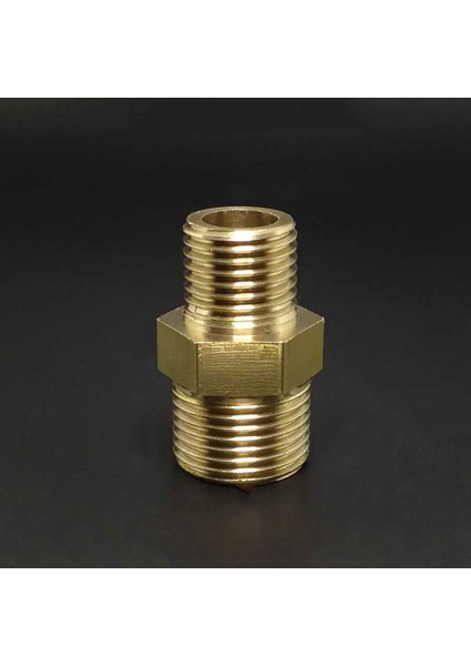 DN6-DN10 Bsp Stili Brae Hex Nipple Fitting Hızlı Bağlantı Adaptörü Bsp Erkek Erkek Diş Redüktör Su Yağ Gaz Bağlayıcı (Yurt Dışından) indirimleri