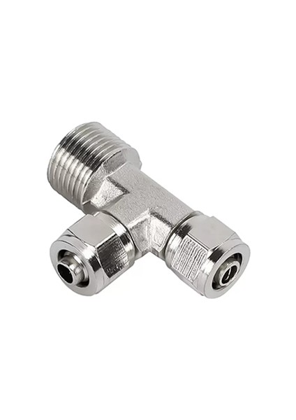 Kpd Stili 10 mm Suya Dayanıklı Hava Hattı Hızlı Sıkma Bağlantı Hortum Pirinç Nikel Kaplamalı Diş F Pl Pb Pd Sl (Yurt Dışından)