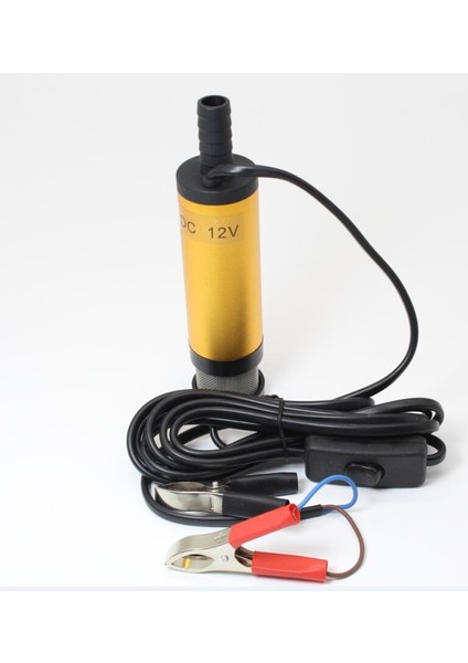 Altın 38MM 12V 12V 24V Su Yağ Dizel Yakıt Transfer Pompası Dalgıç Pompalar Araba Kamp Balıkçılık Dalgıç Anahtar Paslanmaz Çelik (Yurt Dışından)