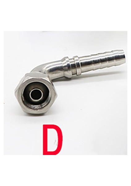 D-Dik Açı Stili Boru 19MM'DEN DN20'YE Imparatorluk 45 # Çelik Bsp Konik Hortum Ucu Yüksek Basınçlı Yağ Boru Bağlayıcıları Dikenli (Yurt Dışından)