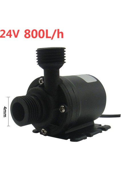 19W 24V 50W 800LH Güneş Pompası Fırçasız Çeşme Pompası W Püskürtme Başlıkları Hidroponik Dalgıç Pompa Düşük Gürültü Banyo Gölet Pompası Bahçe (Yurt Dışından)