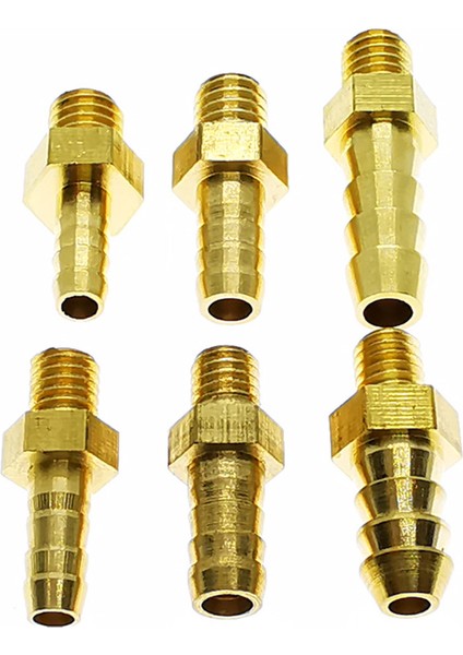 M5'ten Dikenli 5mm Stiline Mini Pagoda Boru Bağlantı Elemanları Erkek Iplik Pirinç Barb Hortum Deri Tüp Trakea Bağlayıcı (Yurt Dışından) modelleri