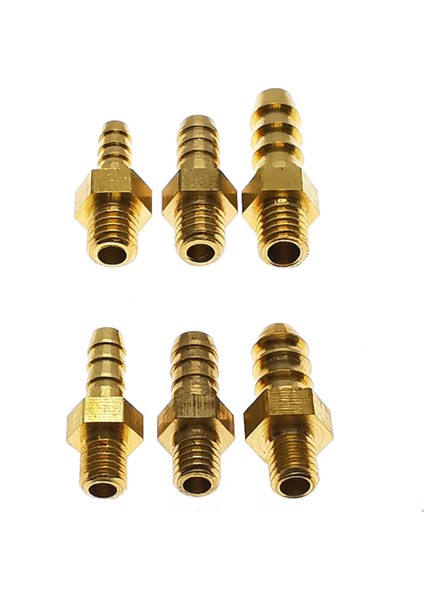 M5'ten Dikenli 5mm Stiline Mini Pagoda Boru Bağlantı Elemanları Erkek Iplik Pirinç Barb Hortum Deri Tüp Trakea Bağlayıcı (Yurt Dışından) fırsatları